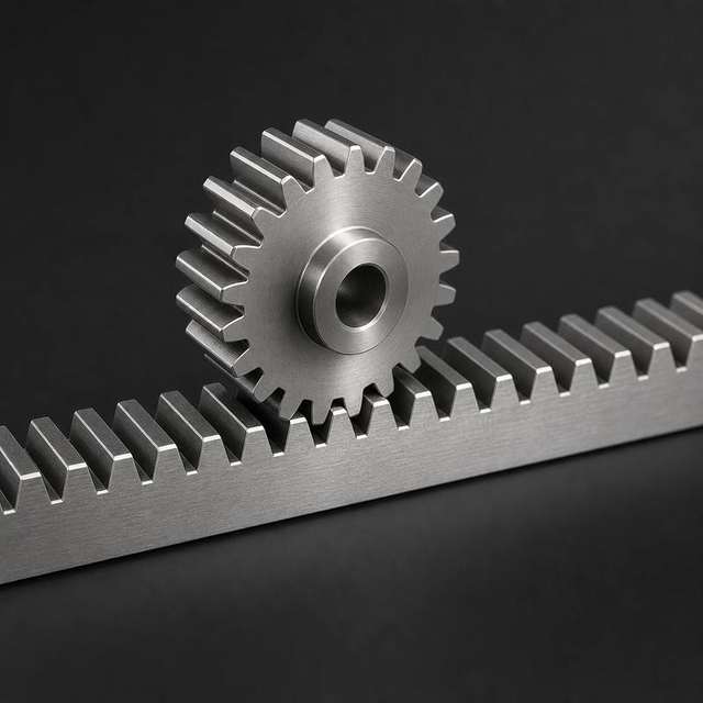 Rack and pinion